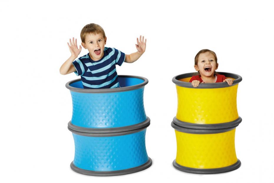 Body Wheel Set - gelb und blau