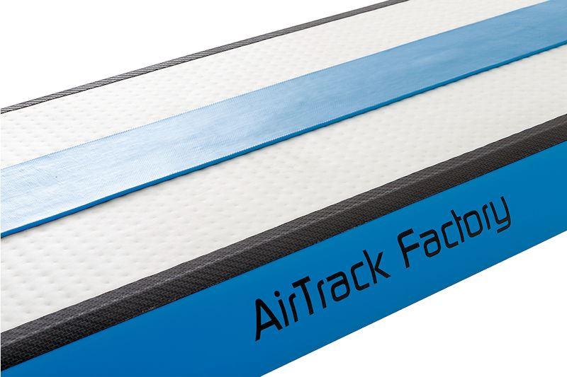 Air Beam - Airtrack - Mittellinie - schmale, luftgefüllte original Airtrack Factory Bahn mit Mittellinie. Für das sichere Training oder Spiel zuhause, im Garten oder in der Turnhalle.  Air Beam - Airtrack - Mittellinie - schmale, luftgefüllte Airtrack Factory Bahn