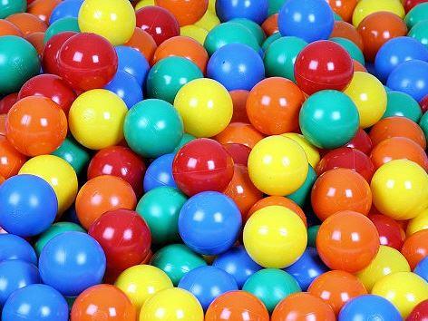 EuroMatic Bällchen bunt - Qualitätsbälle für Ballbäder
