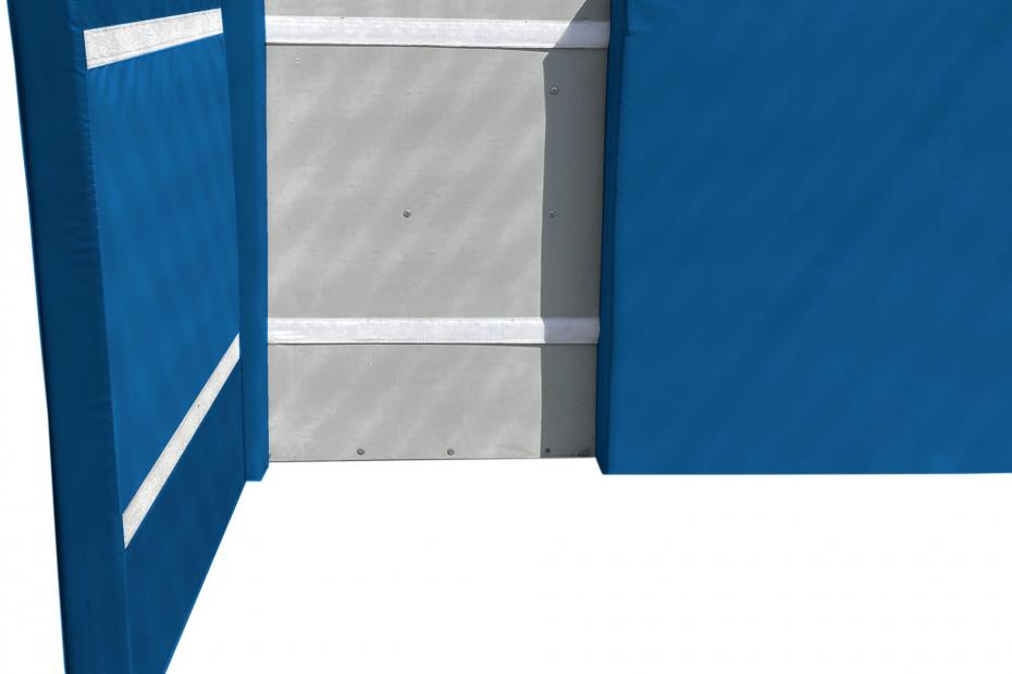 Prallschutzmatte mit Klettverbindung
