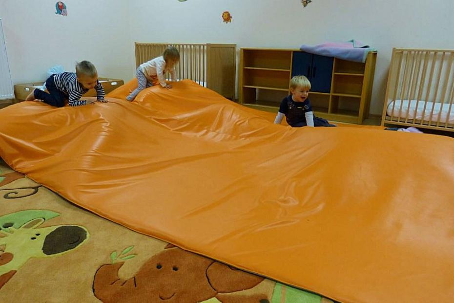 Abenteuermatte in der Kita