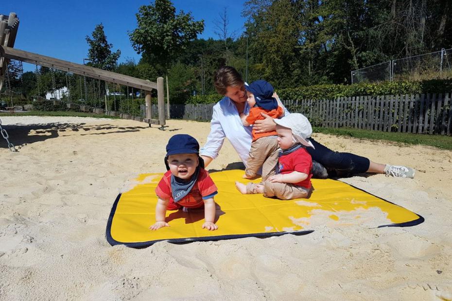 Baby-Krabbelmatte - Wendematte