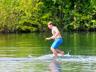 Wasserlaufmatte im Freibad