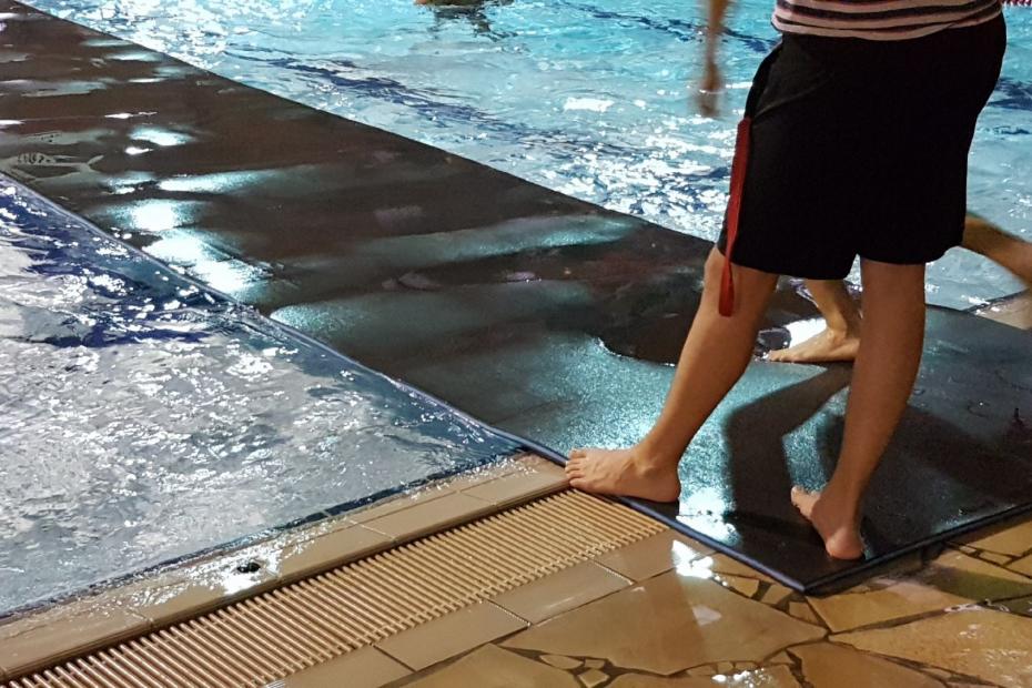 Wasserlaufmatte - Nutzung 