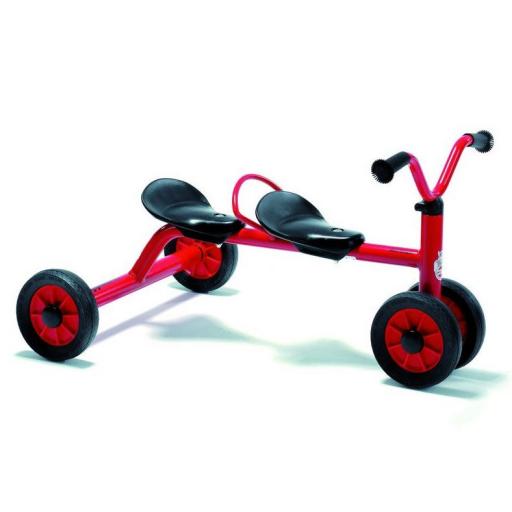 Mini Rutschdreirad für zwei Kinder - Serie MINI Winther Viking (1-4 Jahre)