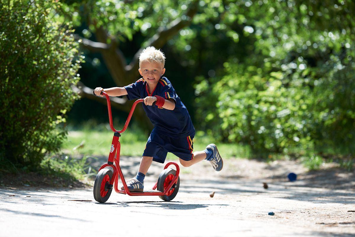 Roller in Aktion von Winther Viking Institutionsfahrzeug in hoher Qualität