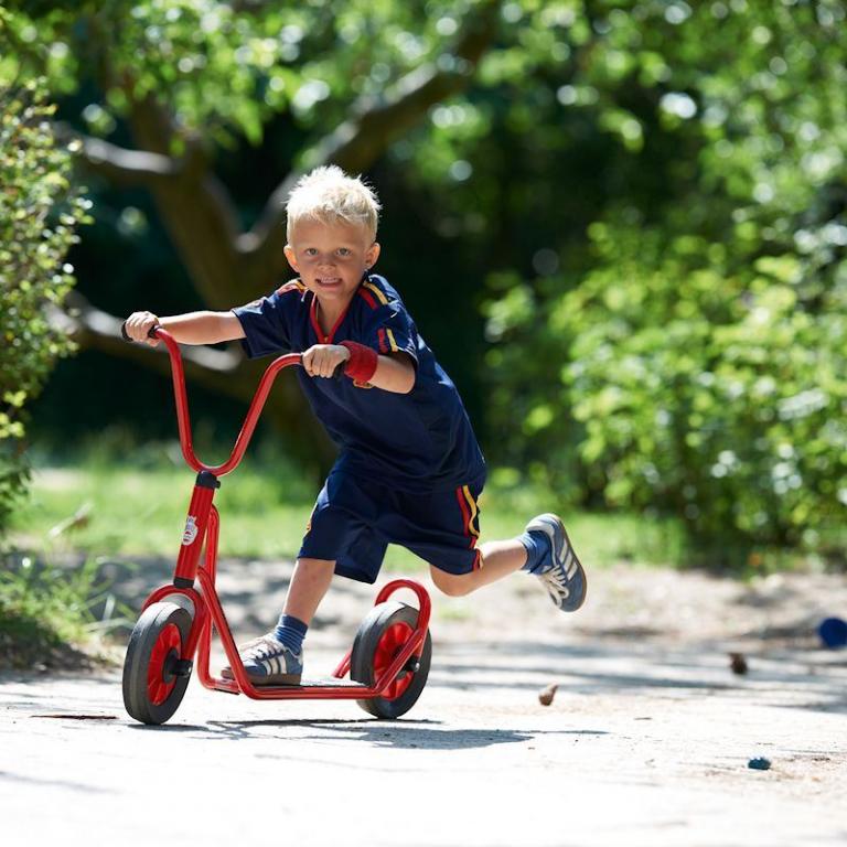Roller in Aktion von Winther Viking Institutionsfahrzeug in hoher Qualität