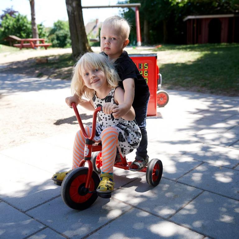Mini Krippendreirad mit Steg Aktion - Serie MINI Winther Viking (1-4 Jahre)