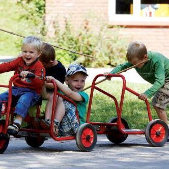 Ben Hur Dreirad und Anhänger - Winther Viking - Kinderfahrzeuge für Kitas und andere Institutionen