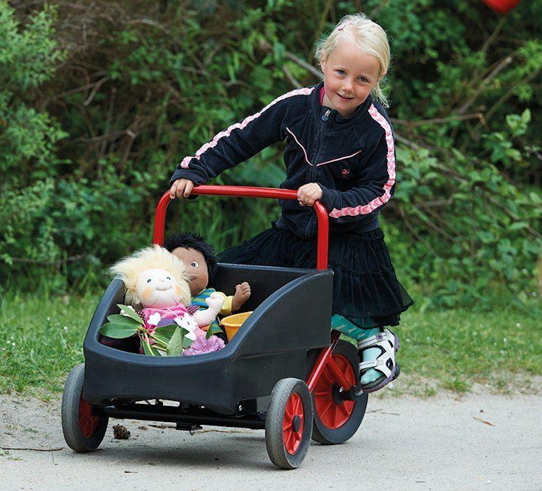 Kangaroo mit Transportbox - Winther Viking - hochwertiges Kinderfahrzeug für Institutionen