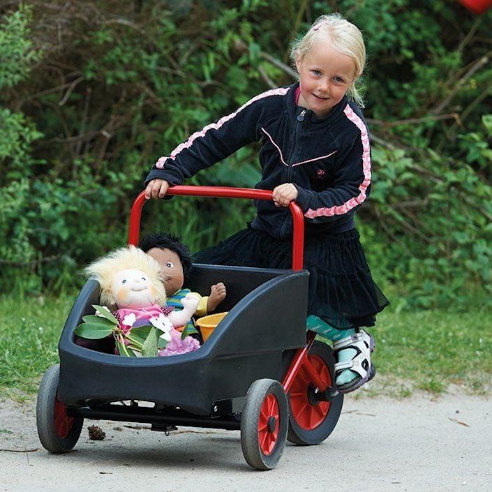 Kangaroo mit Transportbox - Winther Viking - hochwertiges Kinderfahrzeug für Institutionen