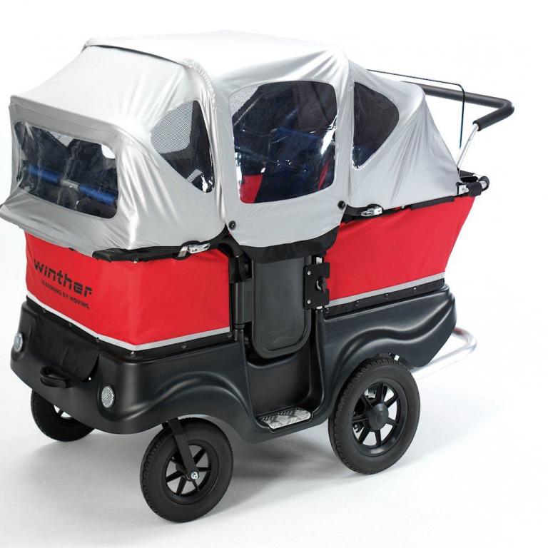 Winther Turtle Kinderbus de Lux - inkl. Verdeck