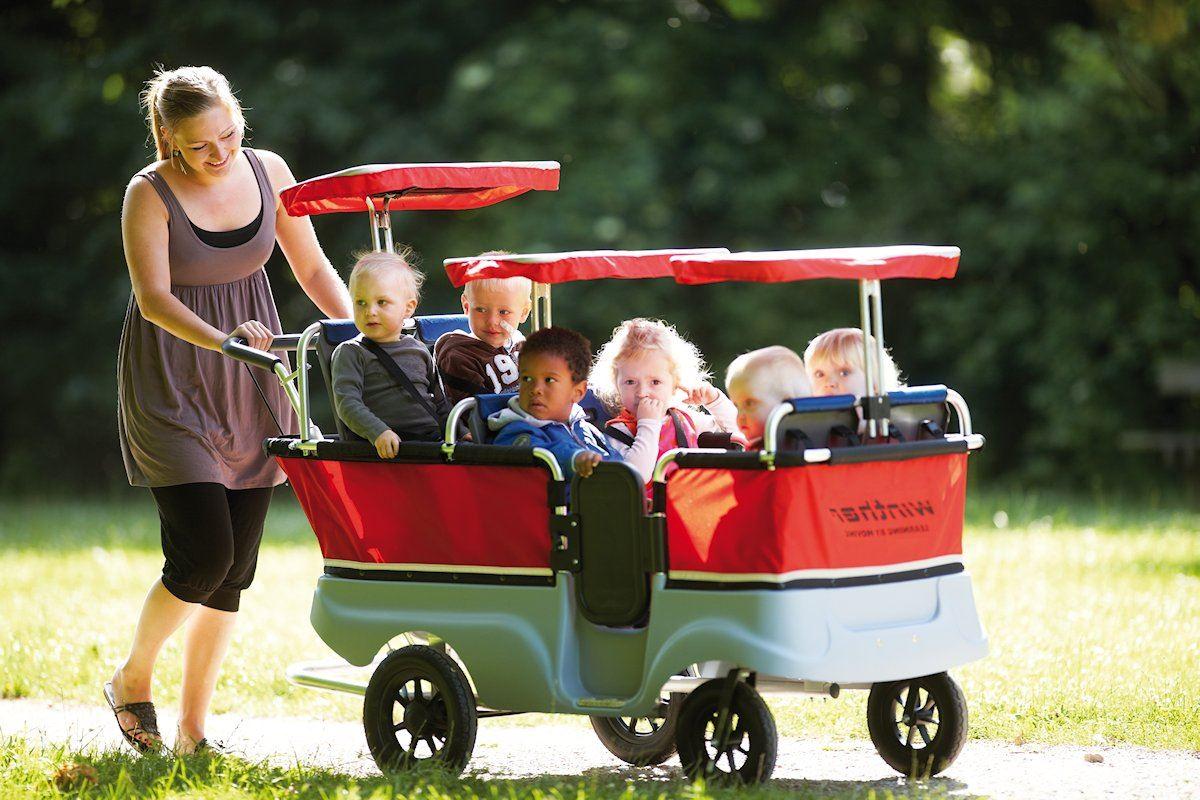 Winther Turtle Kinderbus - 6 Kids - Platz für 6 Kinder im Alter bis zu 3 Jahren