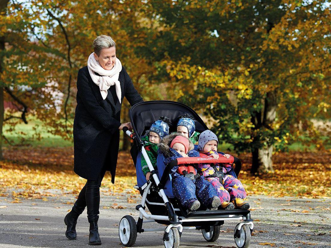 Buggy 4 Kids von Winther Viking - Platz für 4 Kinder im Alter von 6 bis 36 Monaten