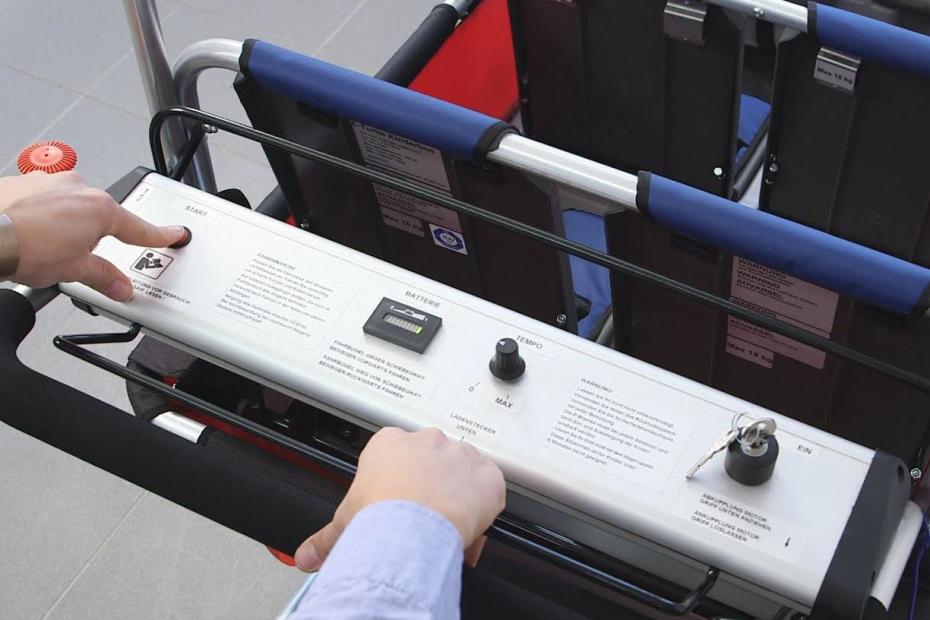 Winther E-Turtle Kinderbus - Steuerung