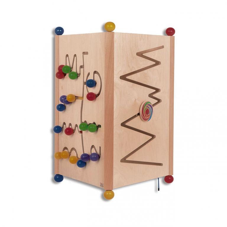 Wandelement Tower - Natur - 3-seitig - 3 Elemente aus Birkenschichtholz